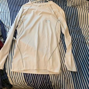 Long sleeve compression shirt.